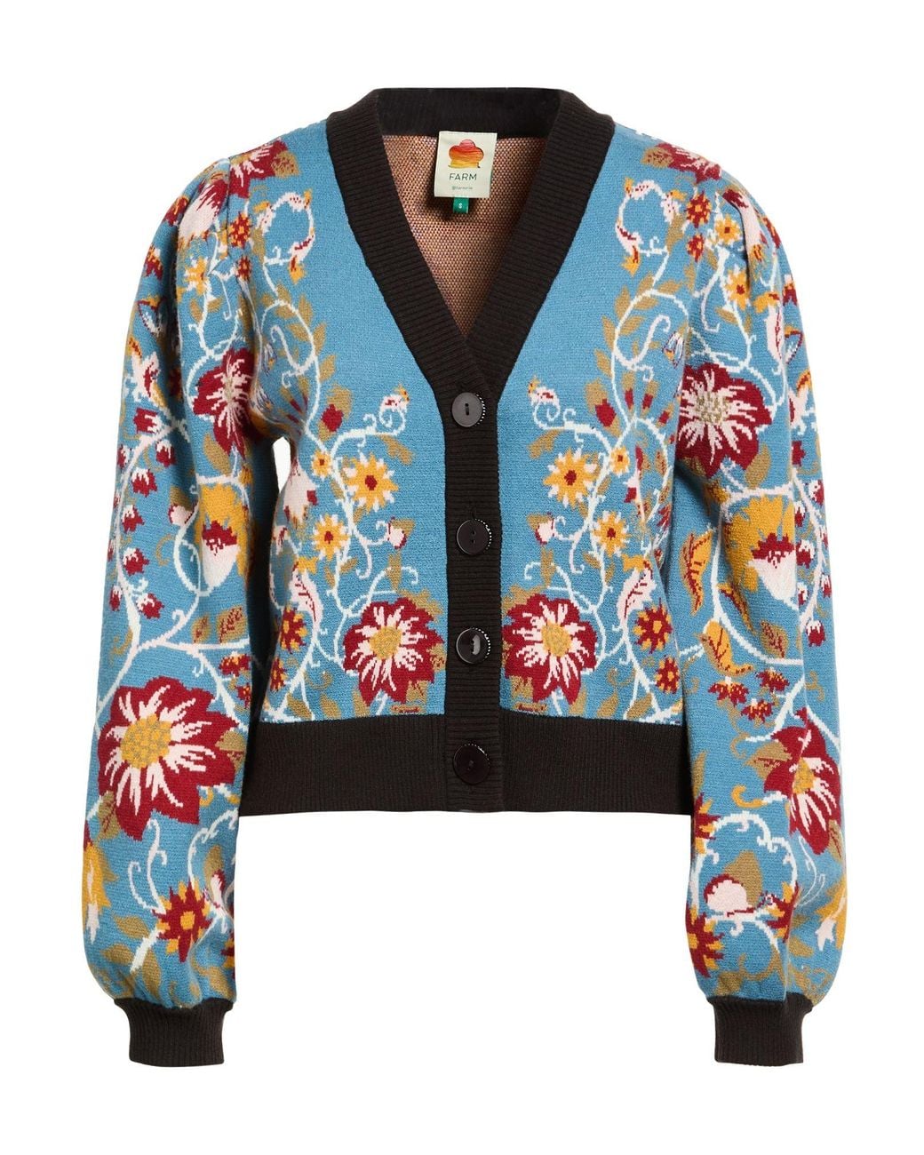 Farm Rio Blue Cardigans