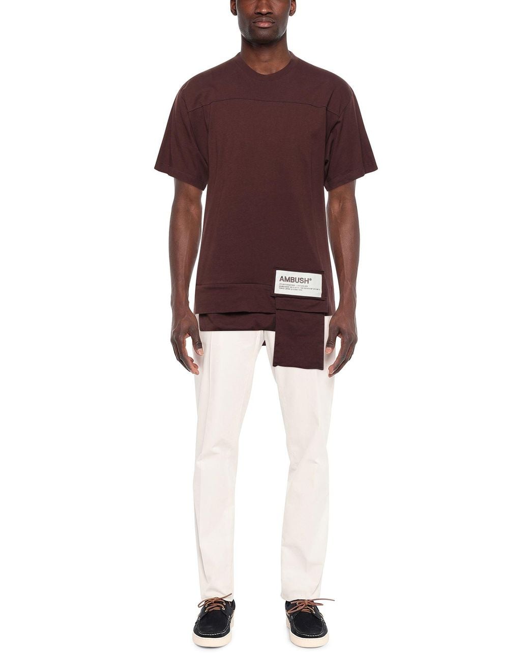 Camiseta Ambush de hombre de color Red