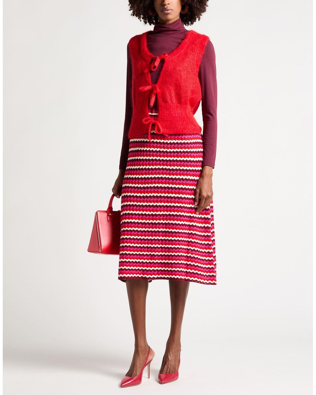 Ganni Pink Cardigans