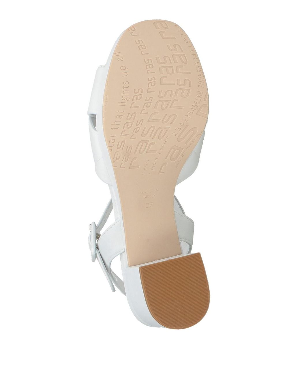 Ras White Sandals