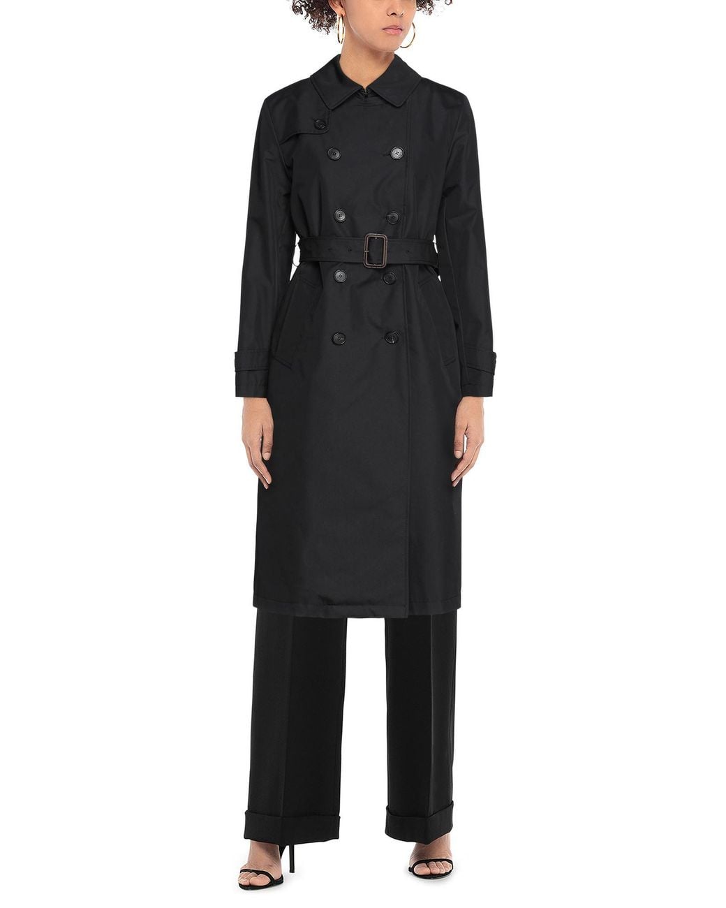 Sealup Black Overcoat