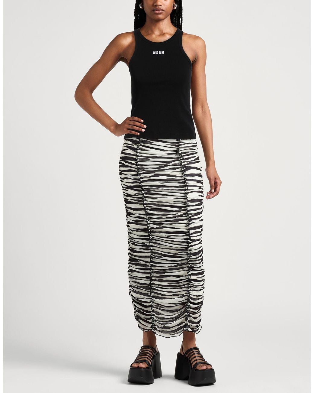 Canotta di MSGM in Black