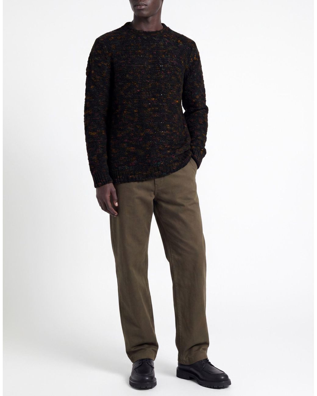 Officina 36 Black Jumper for men