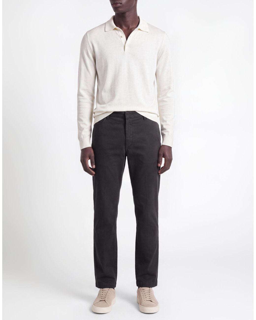 Dondup Blue Pants Cotton, Polyester, Elastane for men