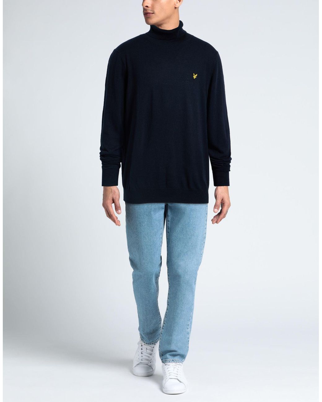 Lyle & Scott Blue Turtlenecks for men