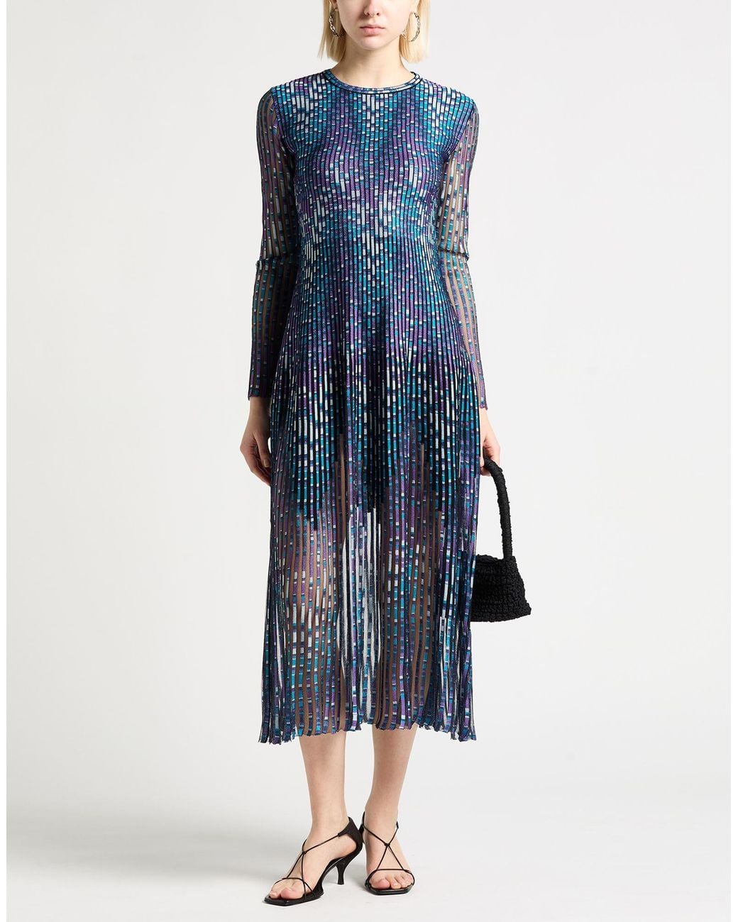Missoni Blue Midi Dresses