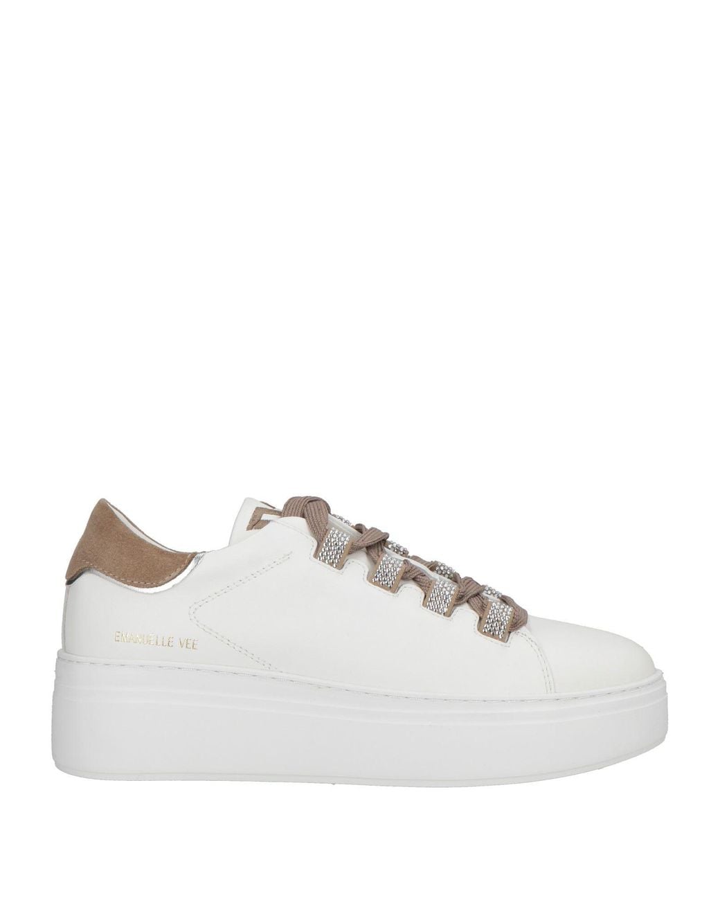 Emanuélle Vee White Sneakers