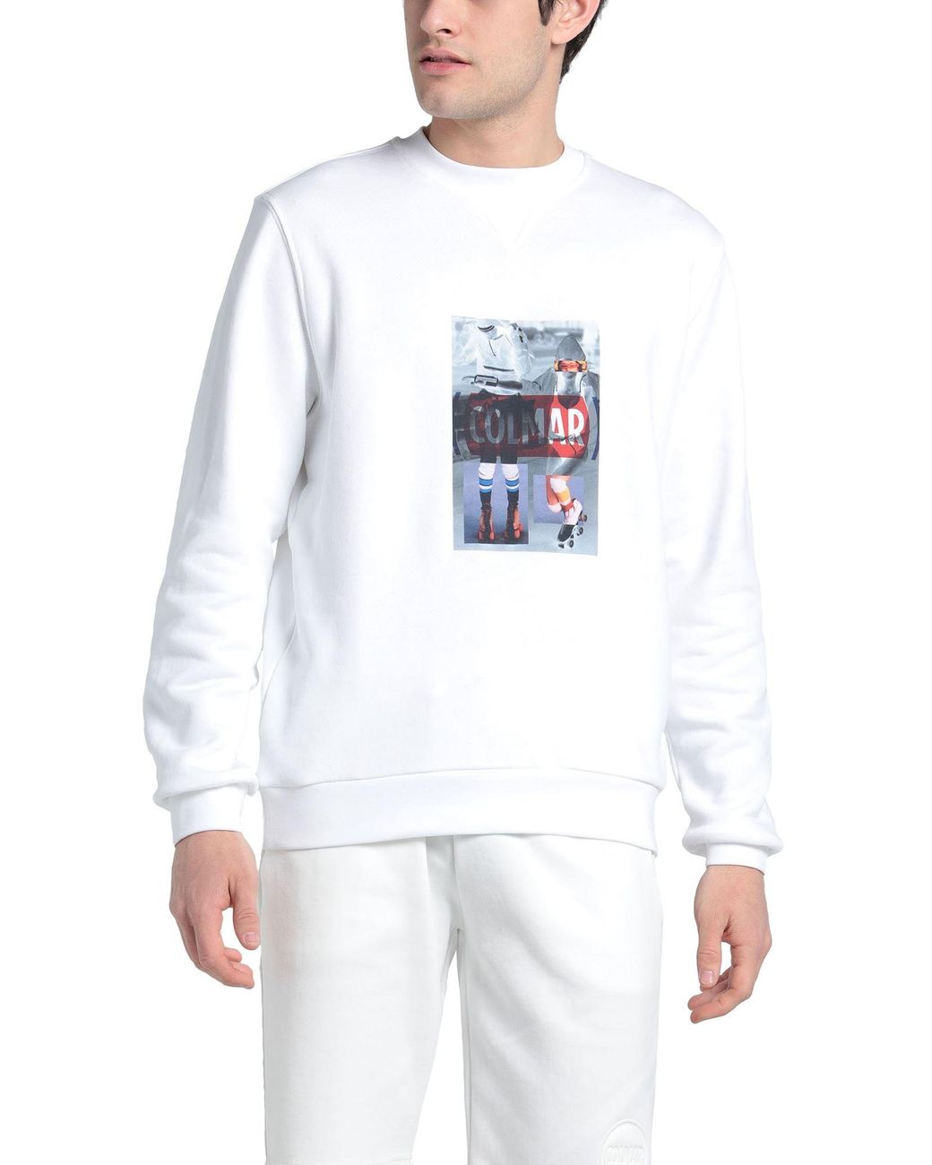 Colmar White Sweatshirt for men