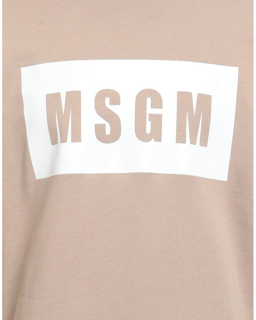 MSGM Pink Sweatshirt for men