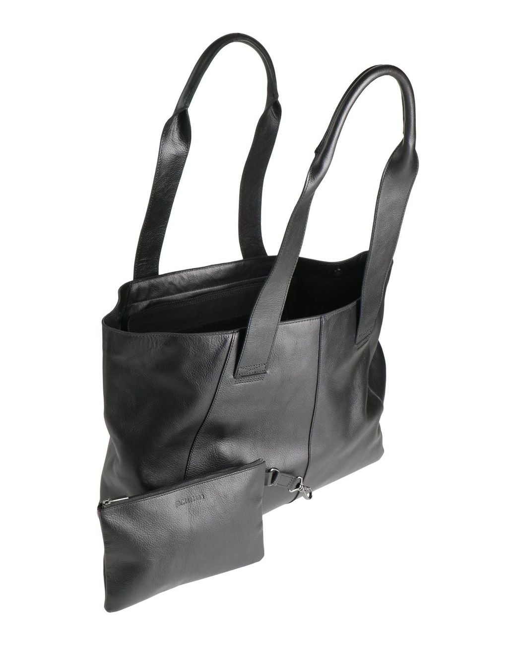 Dr. Martens Black Maxi Tote Overdrive -- Shoulder Bag Cow Leather for men