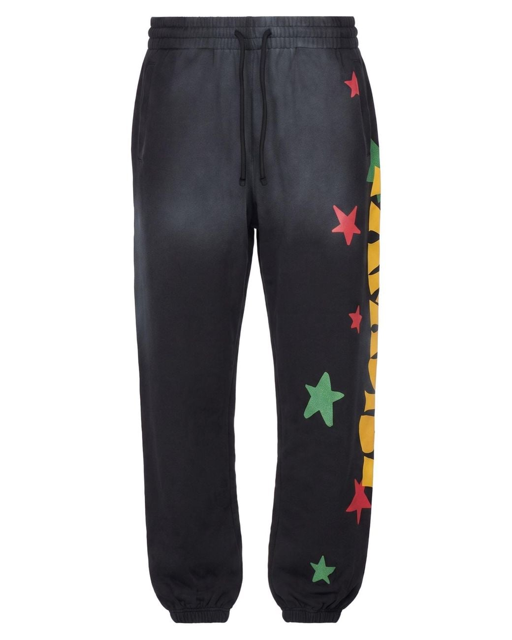 Palm Angels Blue Charcoal Pants Cotton for men