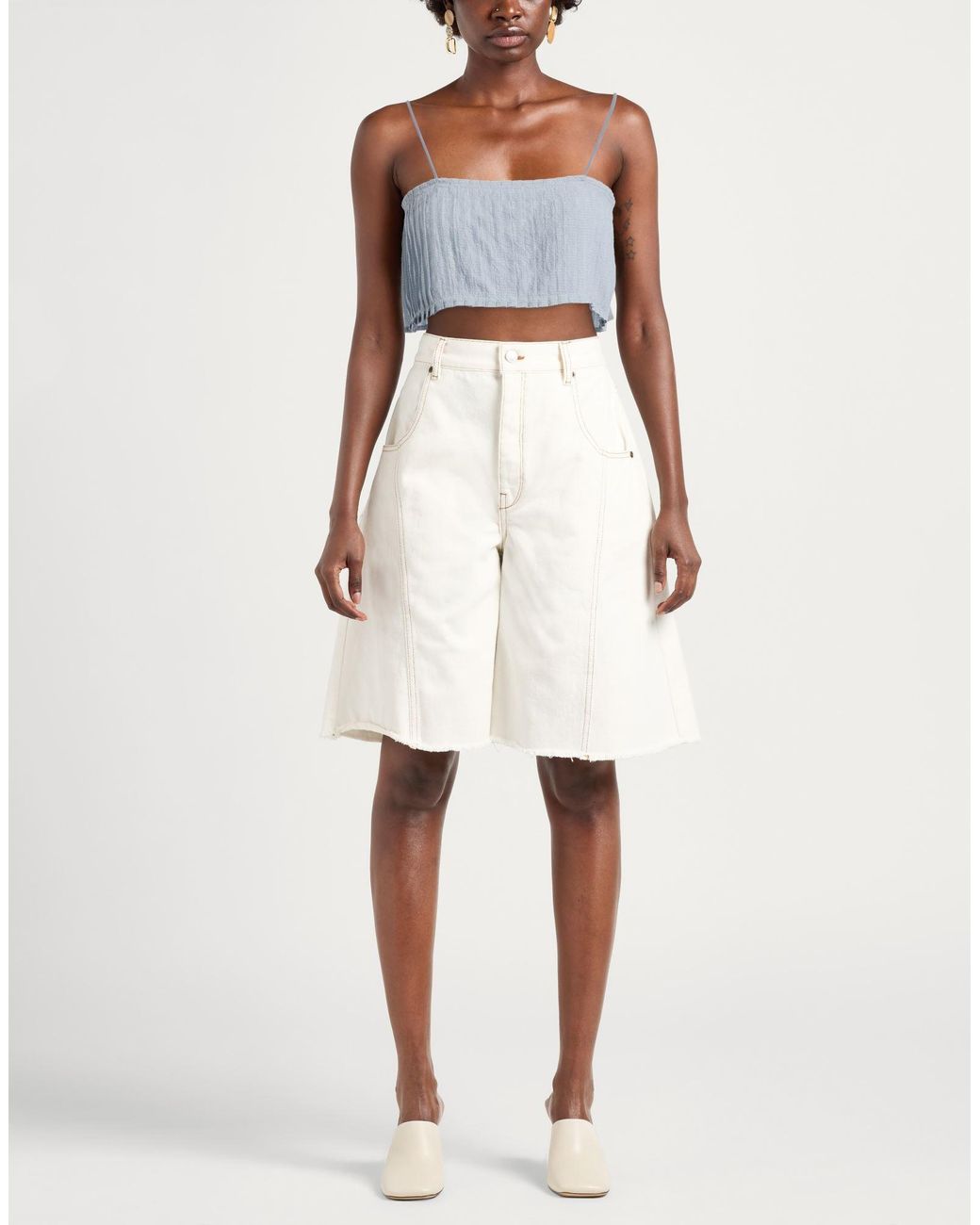 Tela Gray Top Polyester