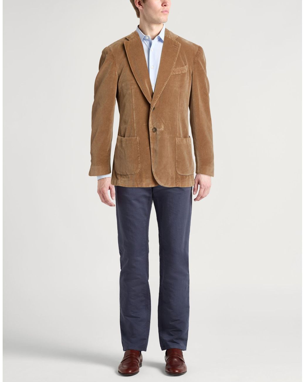 Santaniello Brown Blazer for men
