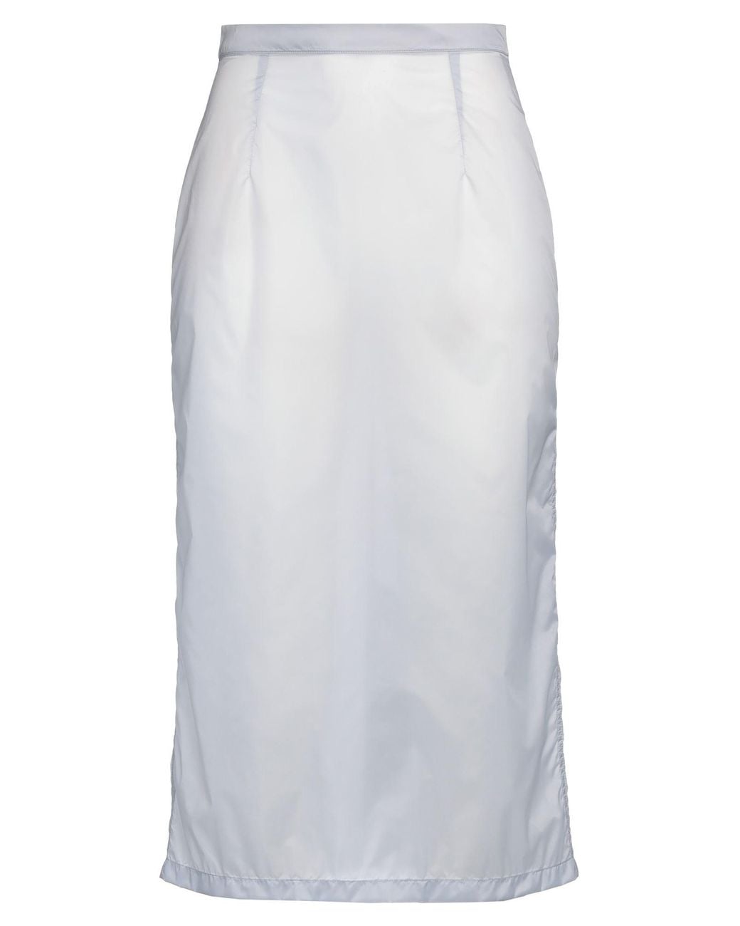 Maison Margiela White Midi Skirt