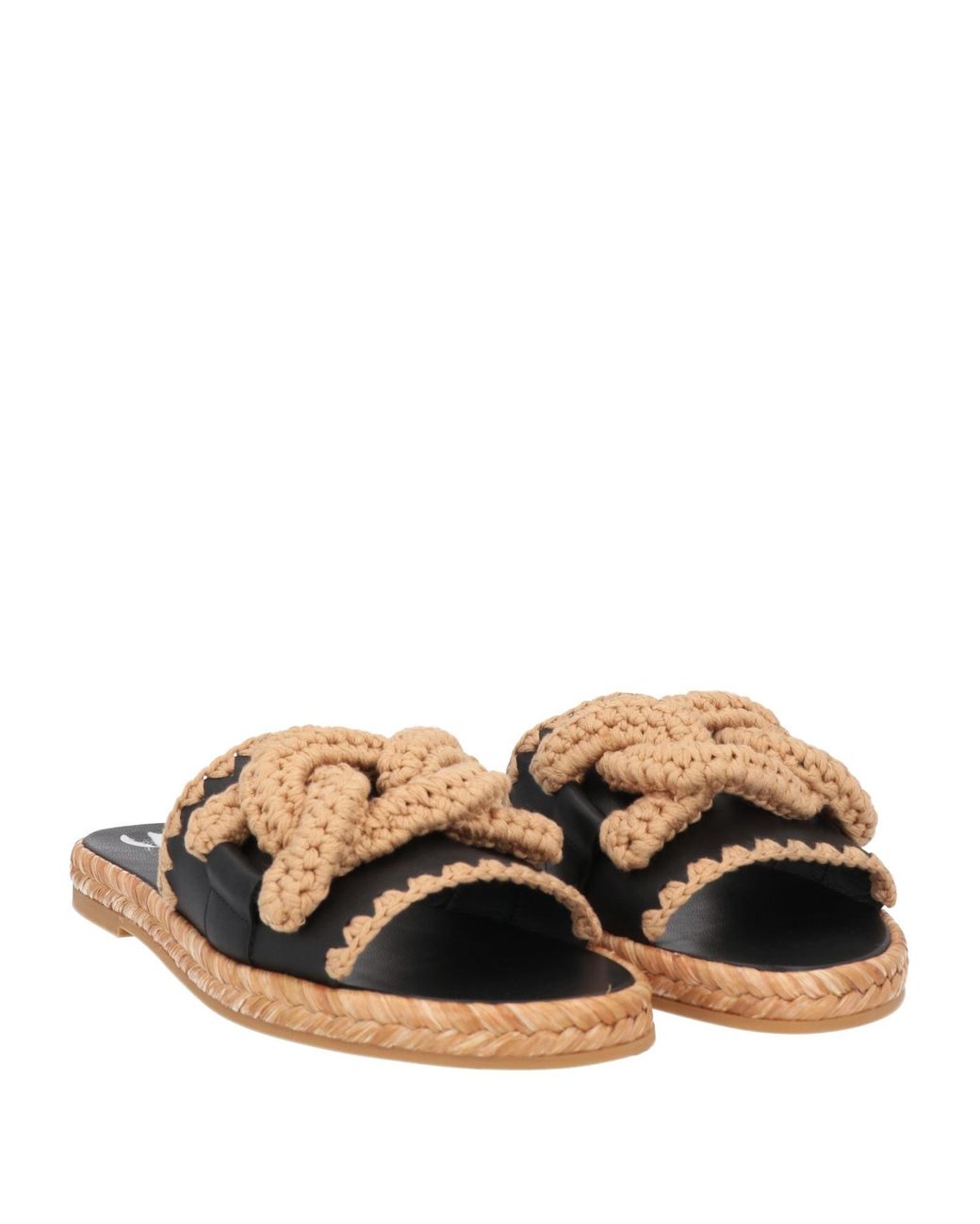 Tod's Black Espadrilles