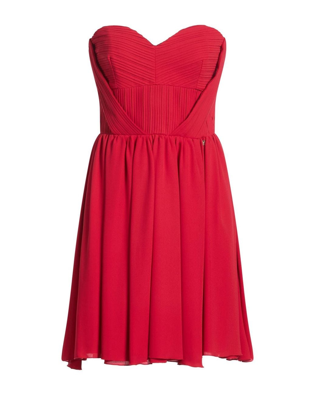 Liu Jo Red Mini Dress Polyester