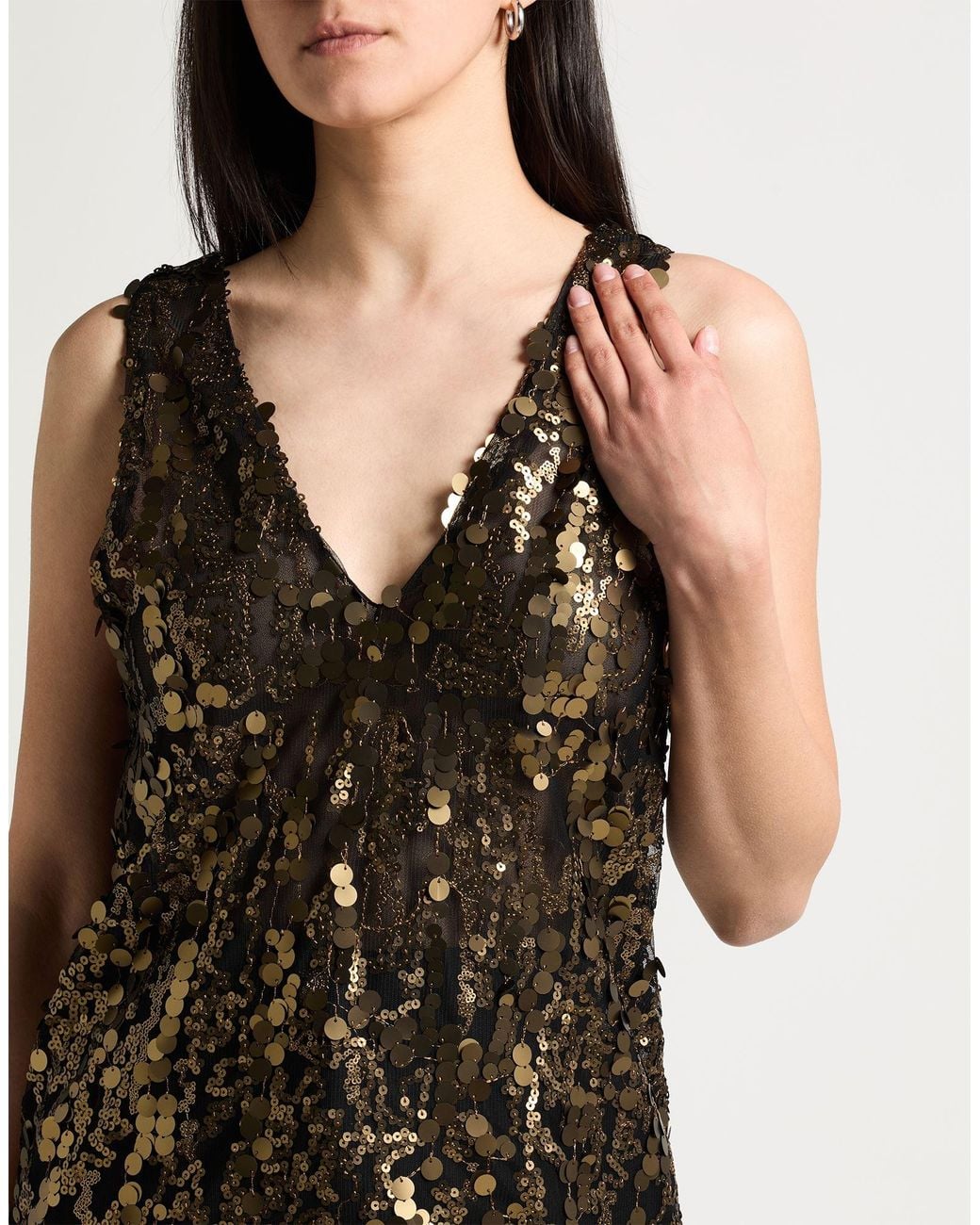 Alpha Studio Black Top Polyester