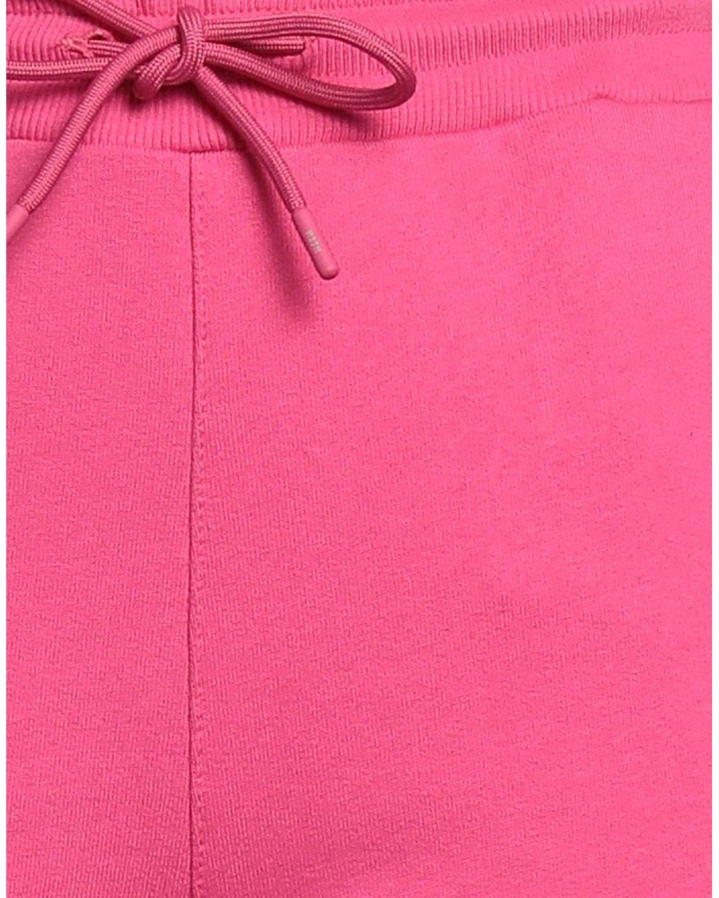 MSGM Pink Fuchsia Pants Cotton
