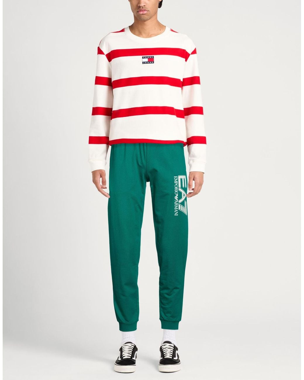 EA7 Green Pants for men