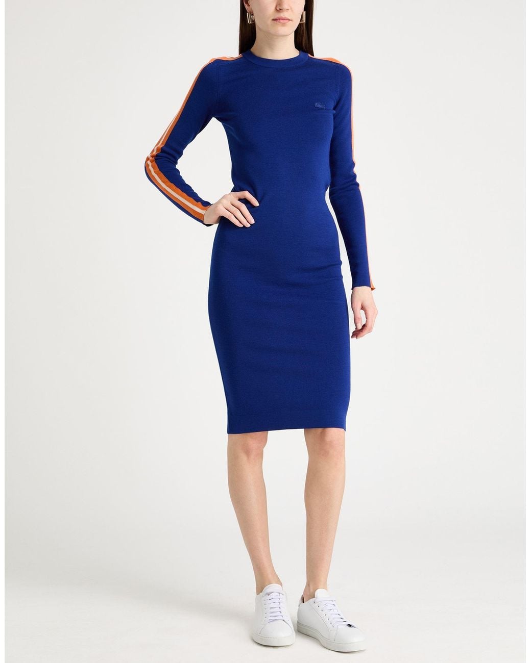 Robe Midi Lacoste en coloris Blue