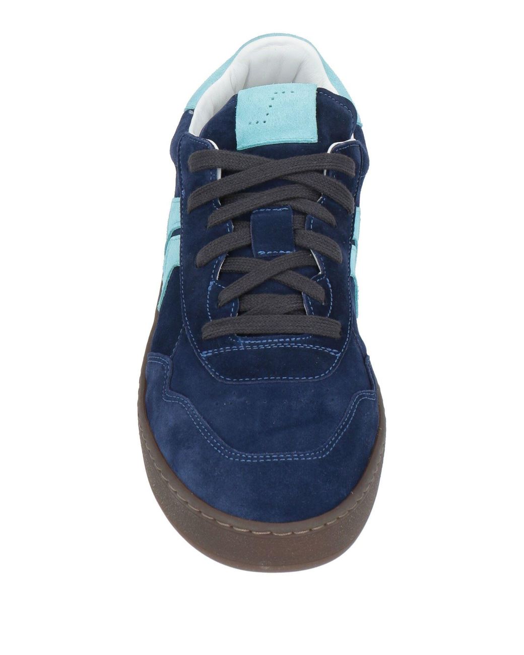 Strype Blue Sneakers Leather for men