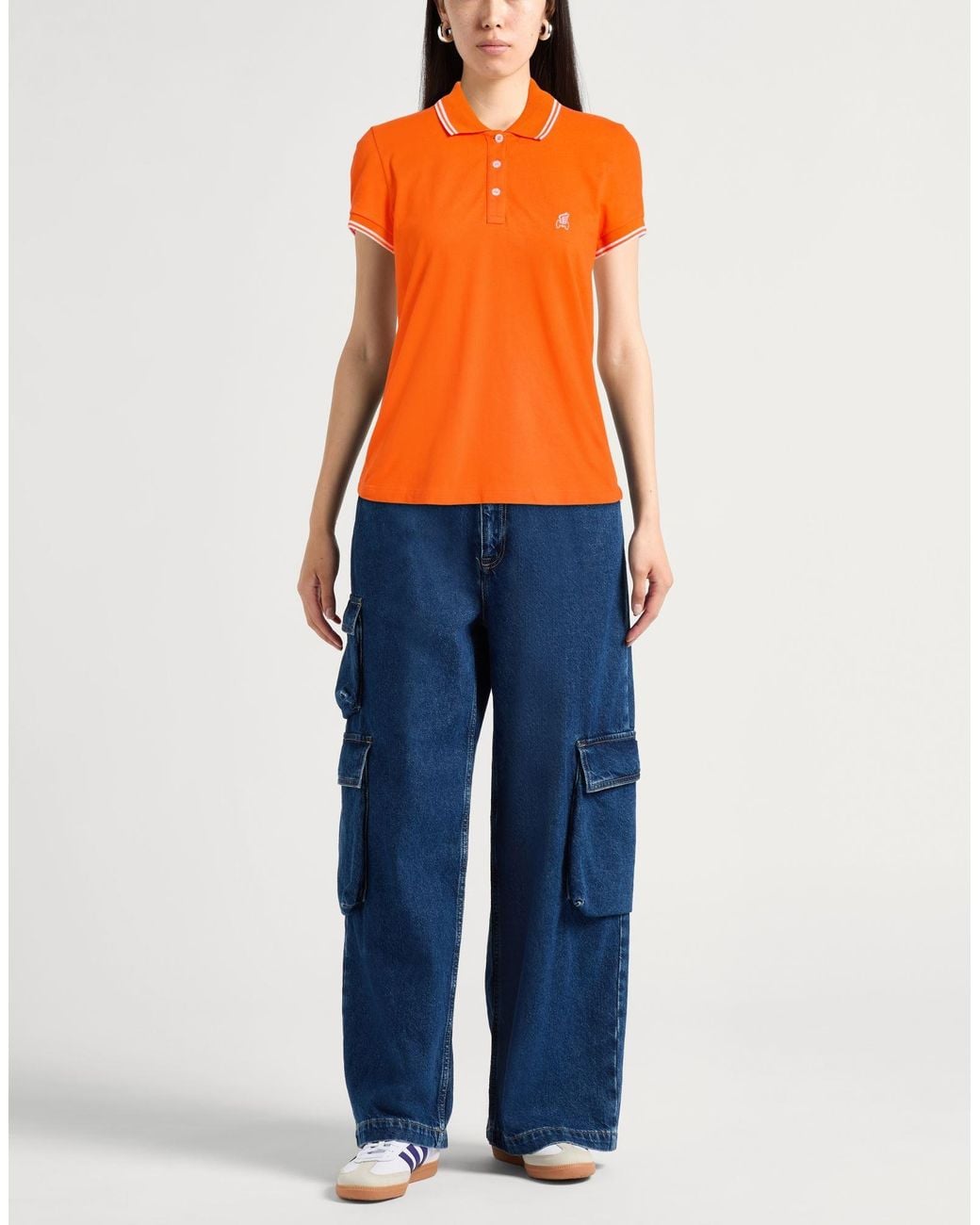 Hogan Orange Polo Shirt