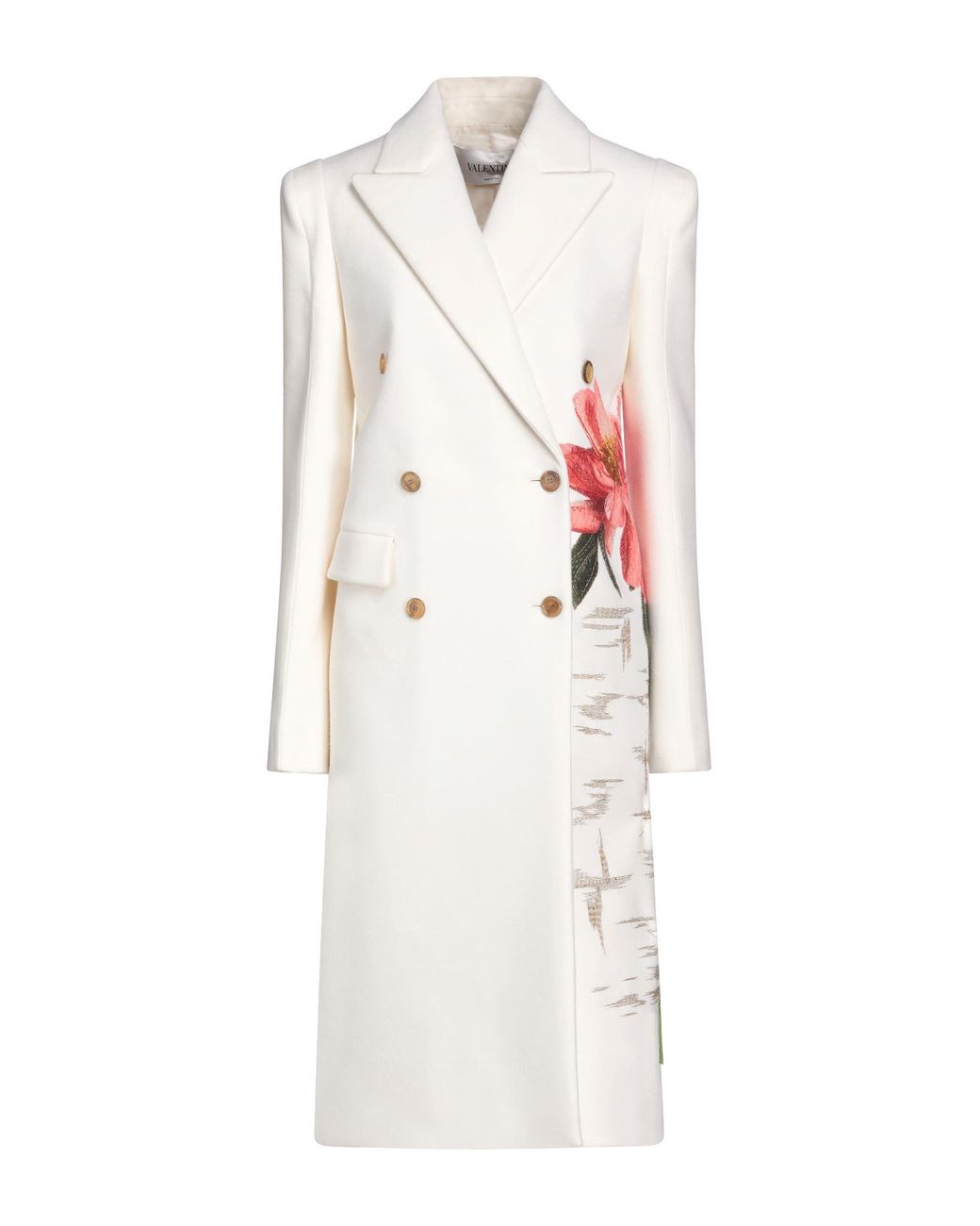 VALENTINO TOILE ICONOGRAPHE WOOL REVERSIBLE COAT – Baltini