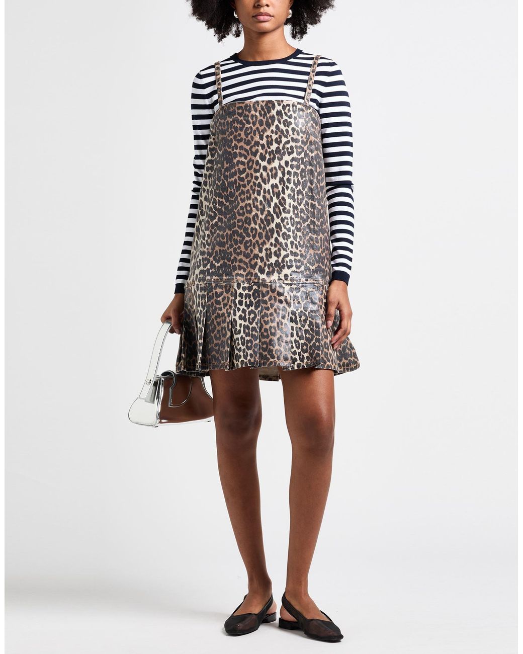 Ganni Brown Mini Dresses