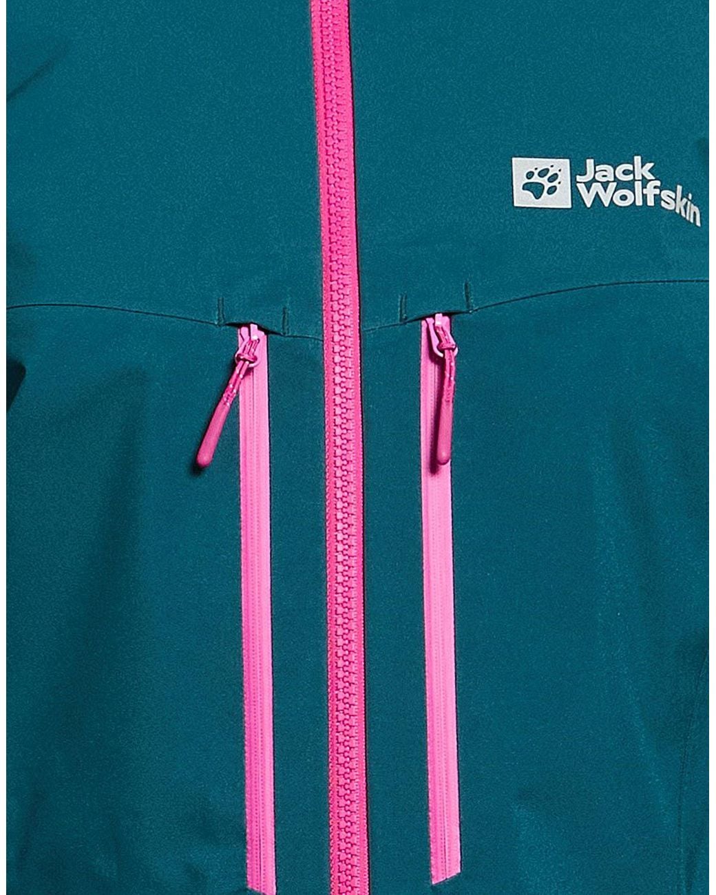 Jack Wolfskin Blue Jacket Polyester