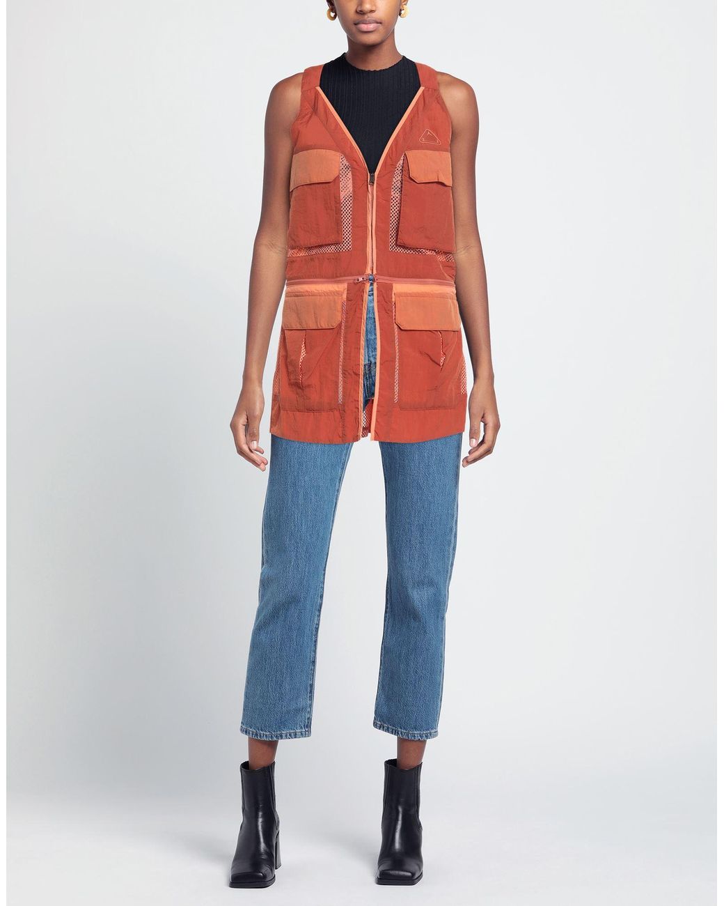 Nike Red Rust Vest Nylon