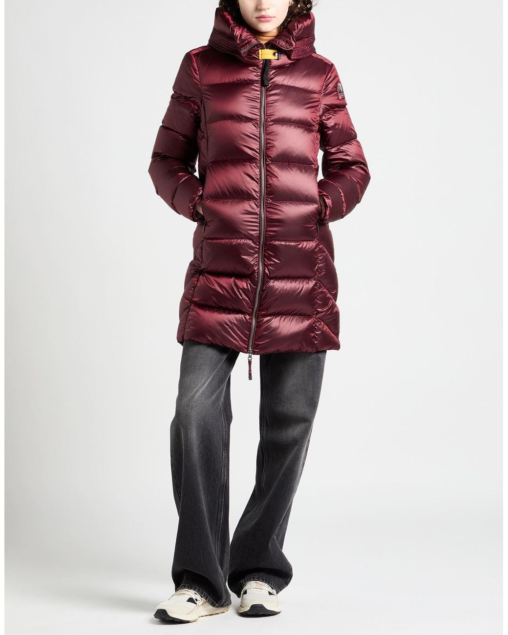 Parajumpers Red Burgundy Puffer Polyester, Polyamide
