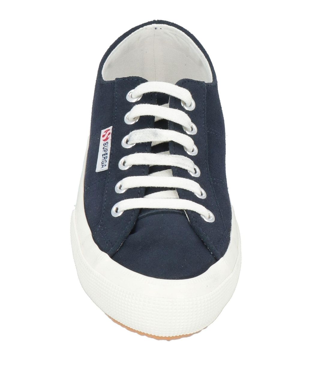 Superga Blue Sneakers Leather