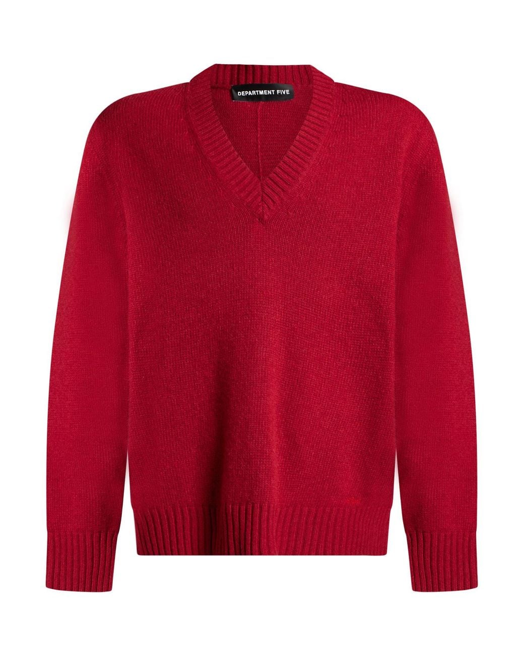 Department 5 Red Brick Sweater Wool for men