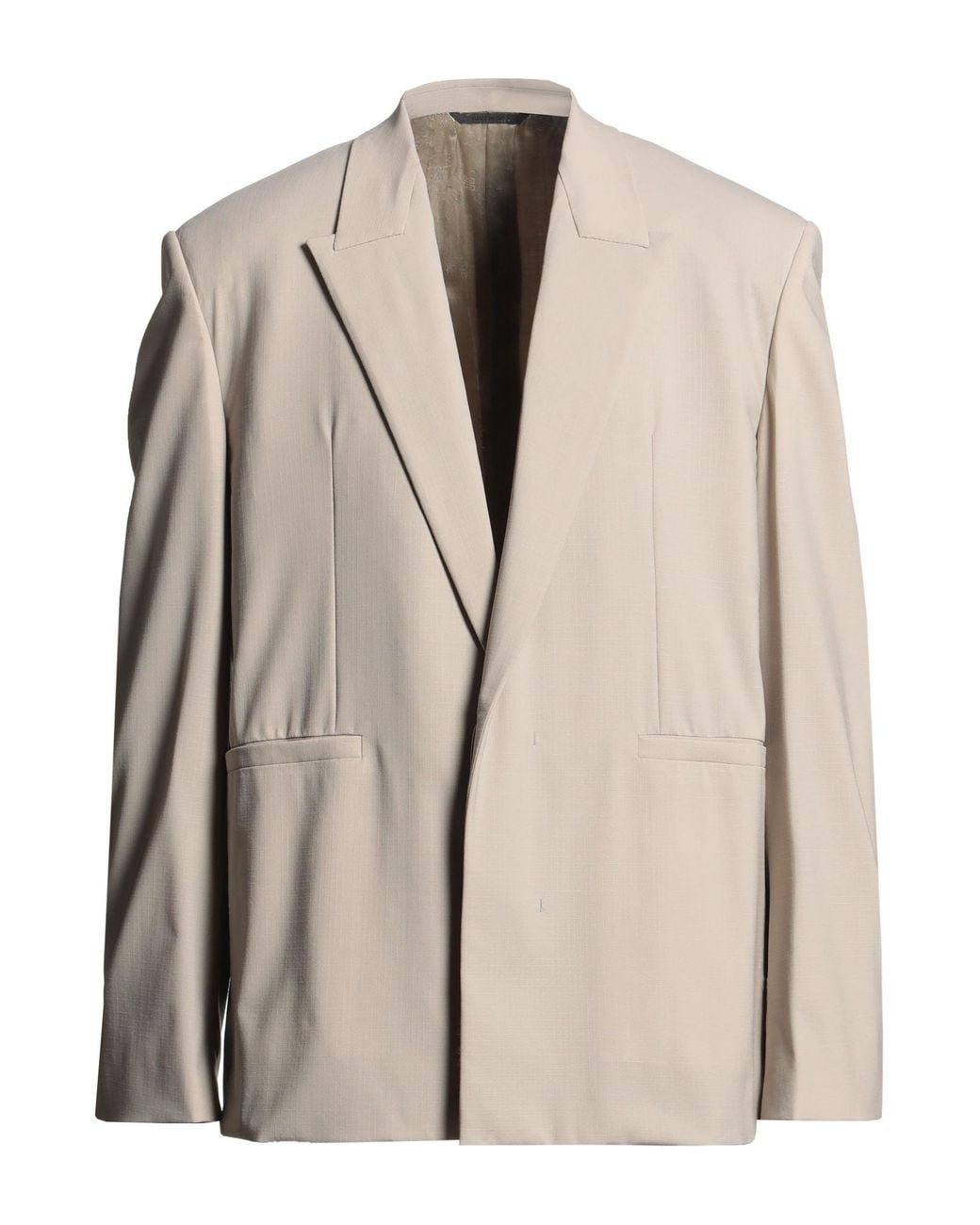 Givenchy Natural Blazer Wool, Polyamide, Elastane for men