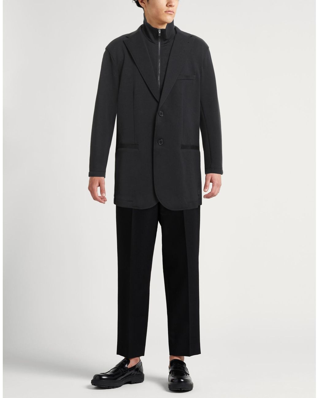 ARMANI EXCHANGE Black Blazer for men