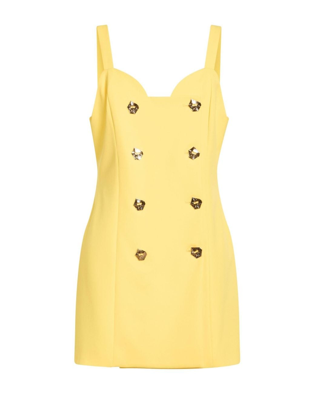Violante Nessi Yellow Mini Dresses