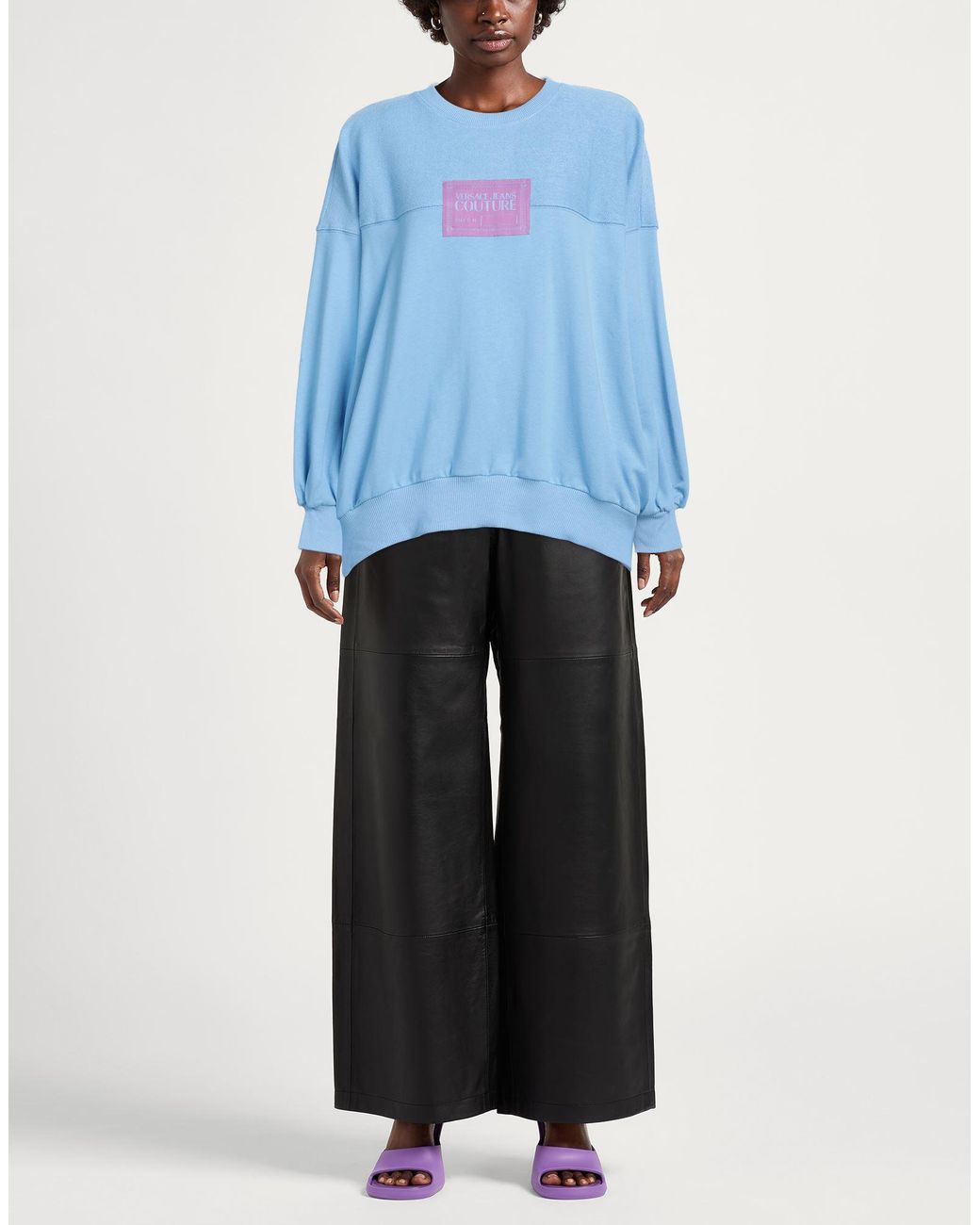 Versace Jeans Couture Blue Sweatshirt