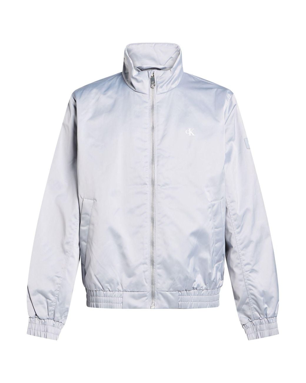 Calvin Klein Blue Jacket Polyester for men