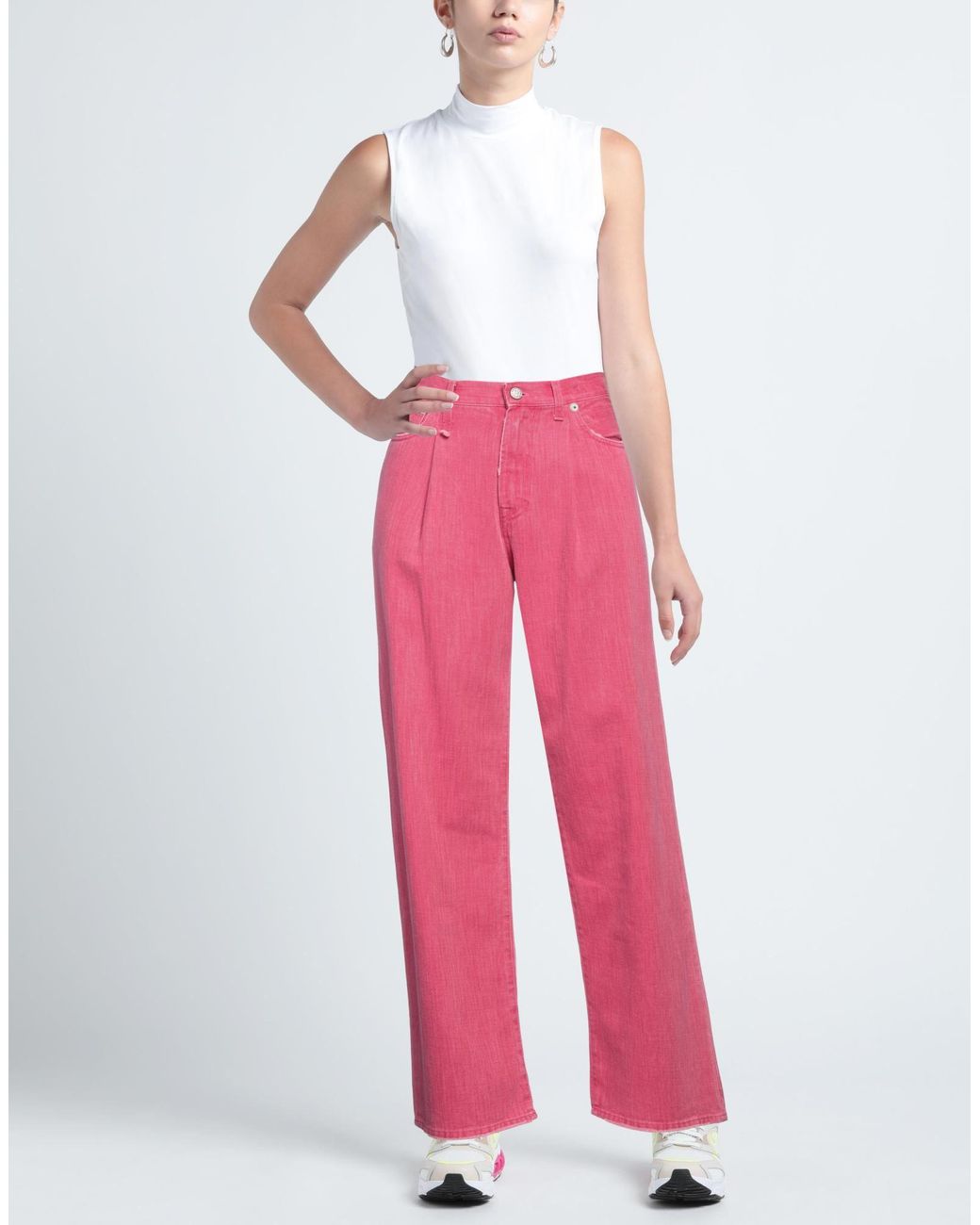 R13 Pink Trouser