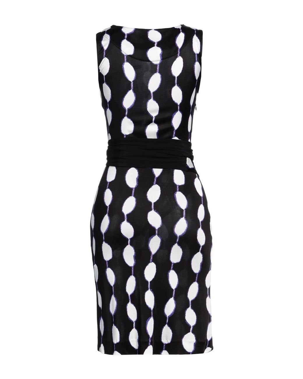Diane von Furstenberg Black Mini Dress