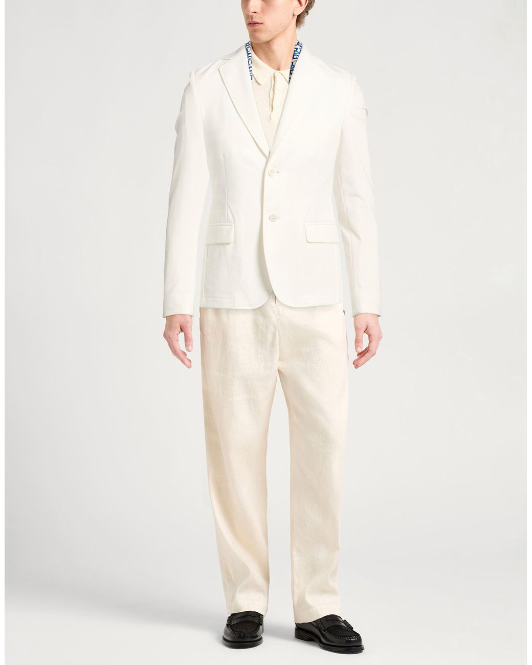 Daniele Alessandrini White Blazers for men