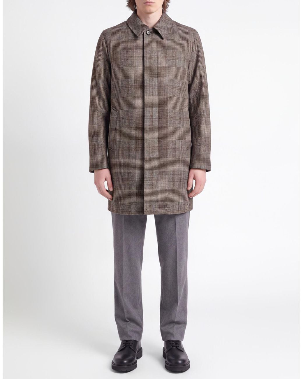 Sealup Brown Coat Virgin Wool for men