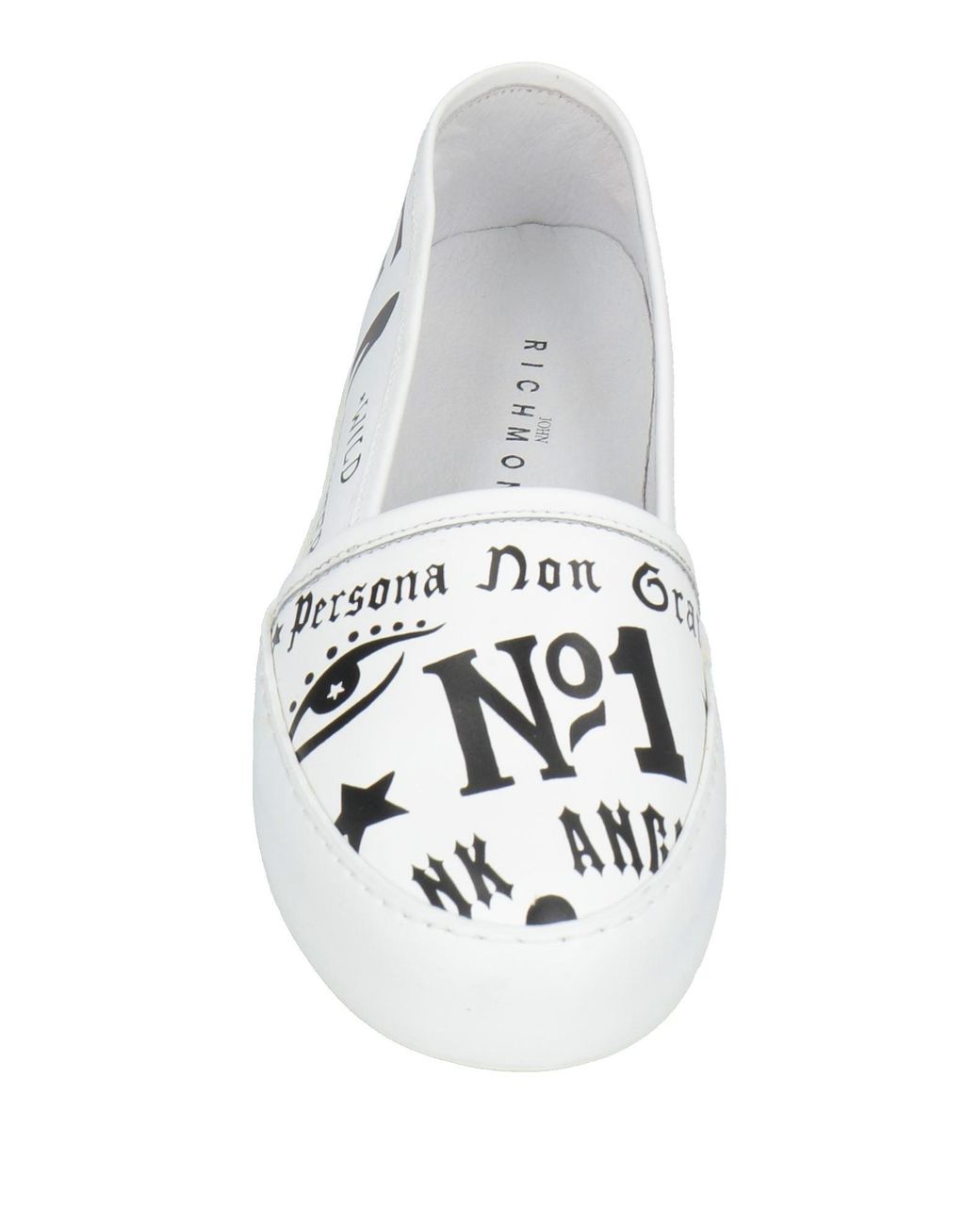 John Richmond White Sneakers Leather