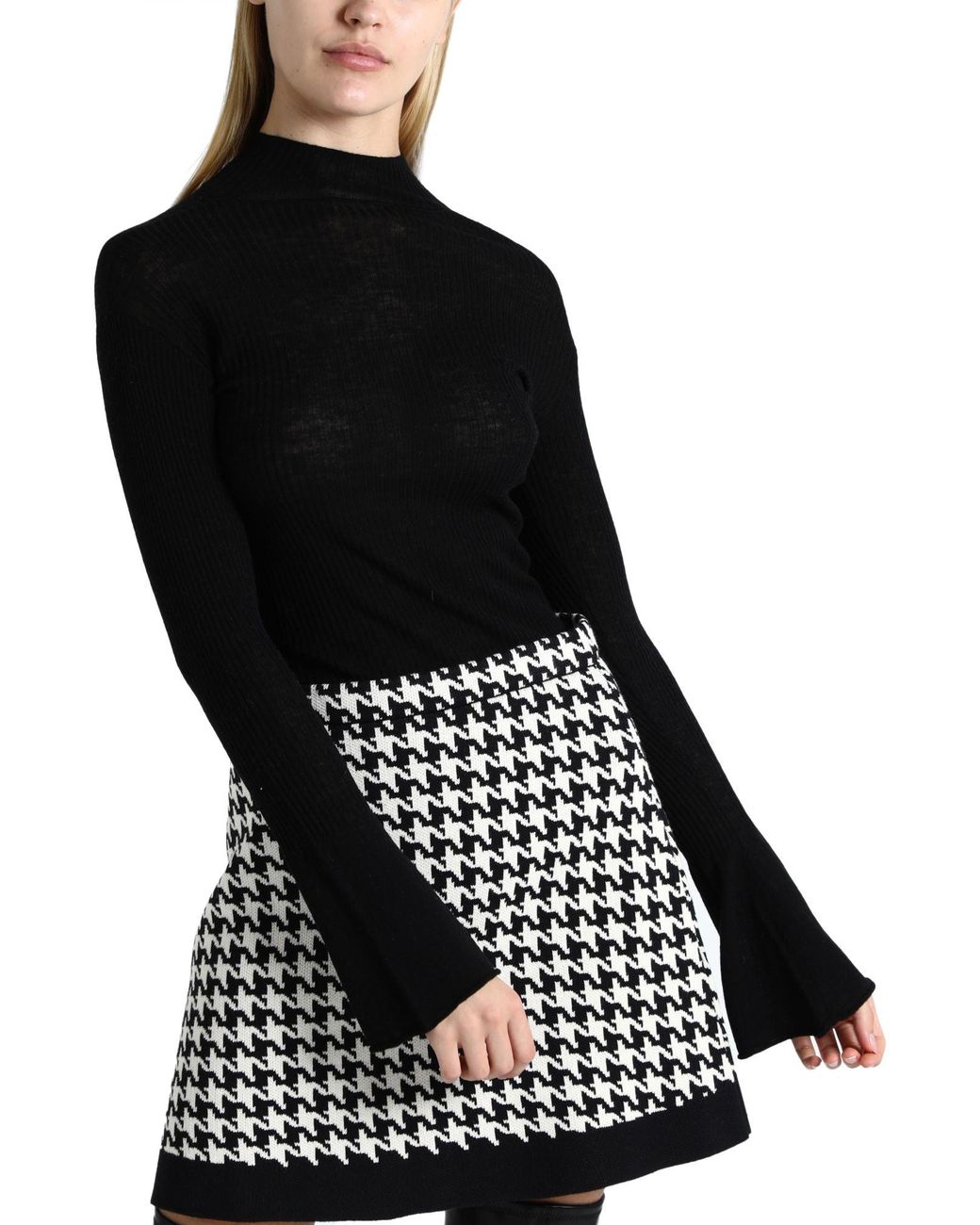 Cuello alto Wolford de color Black