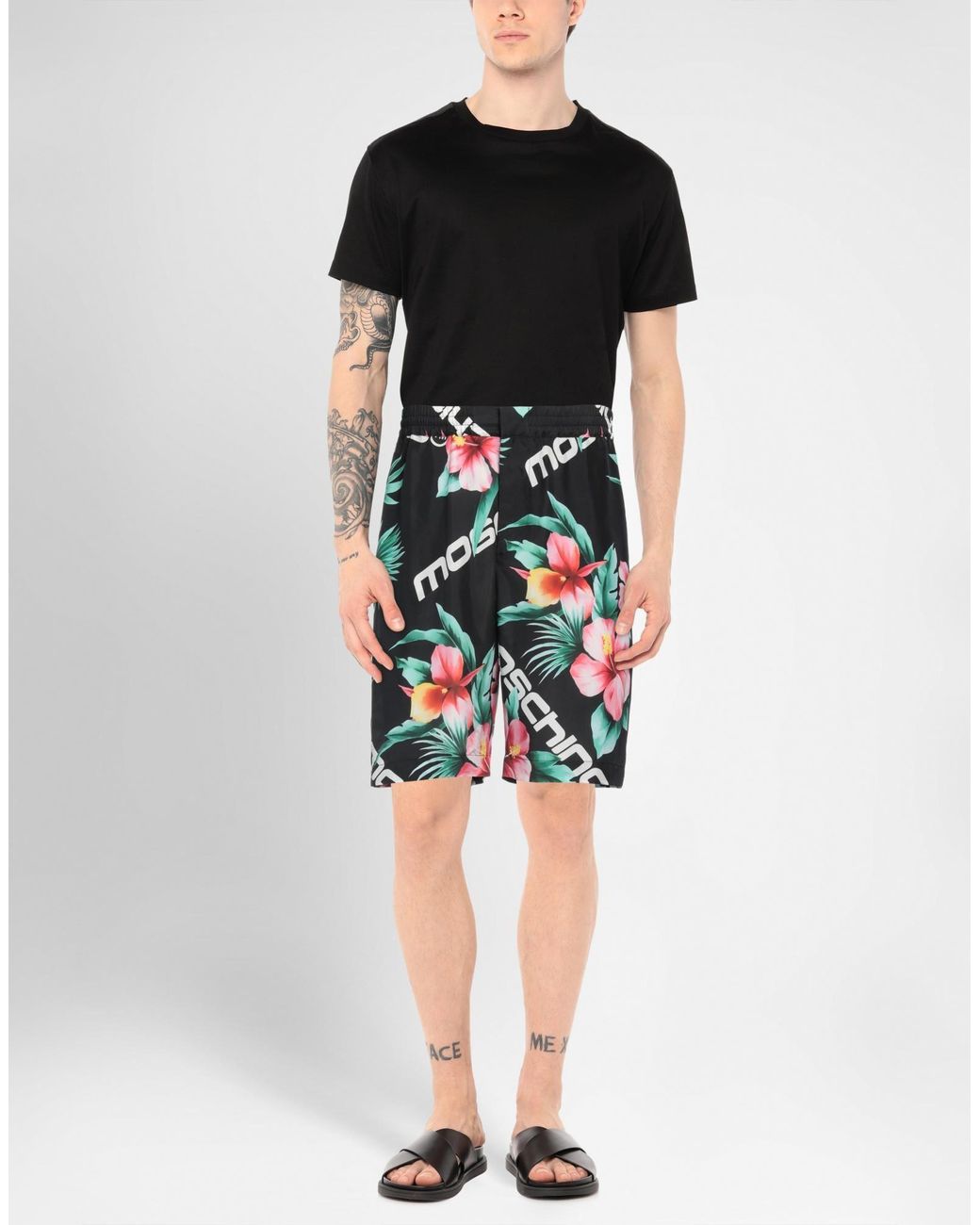 Moschino Black Shorts & Bermuda Shorts for men