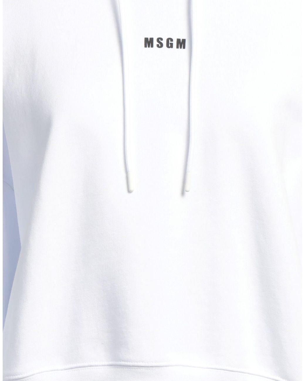 MSGM White Sweatshirt