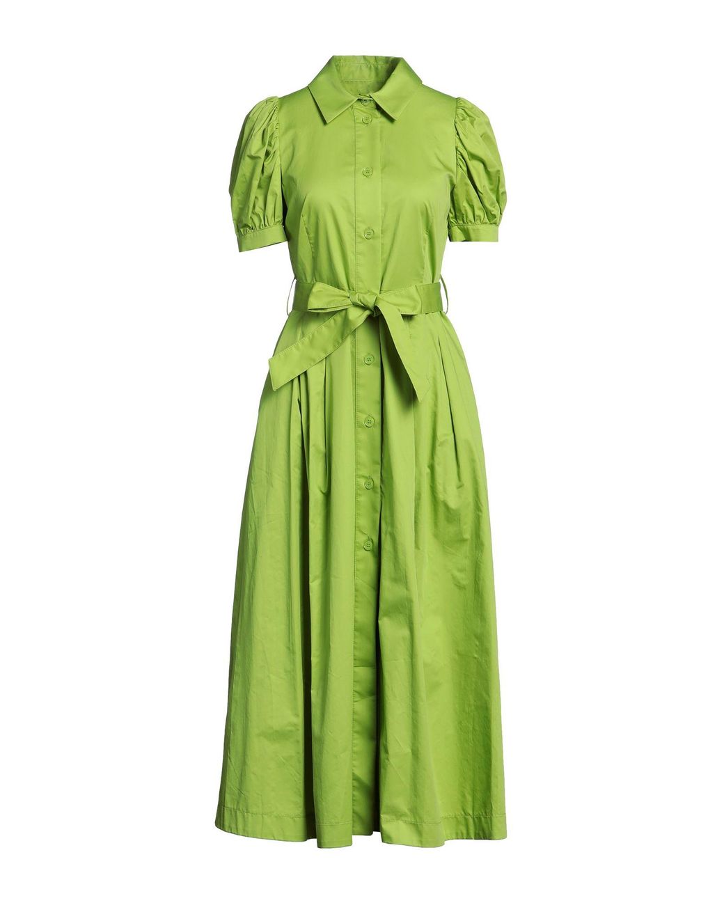 Kaos Midi Dress in Green | Lyst