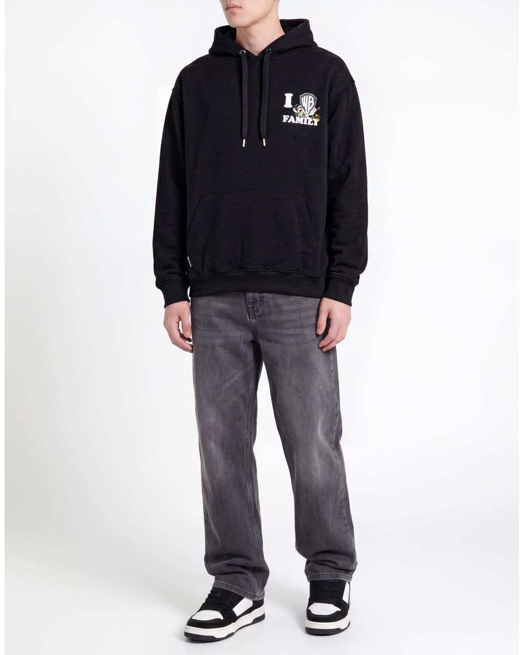 FAMILY FIRST Blue Sweatshirt Cotton for men