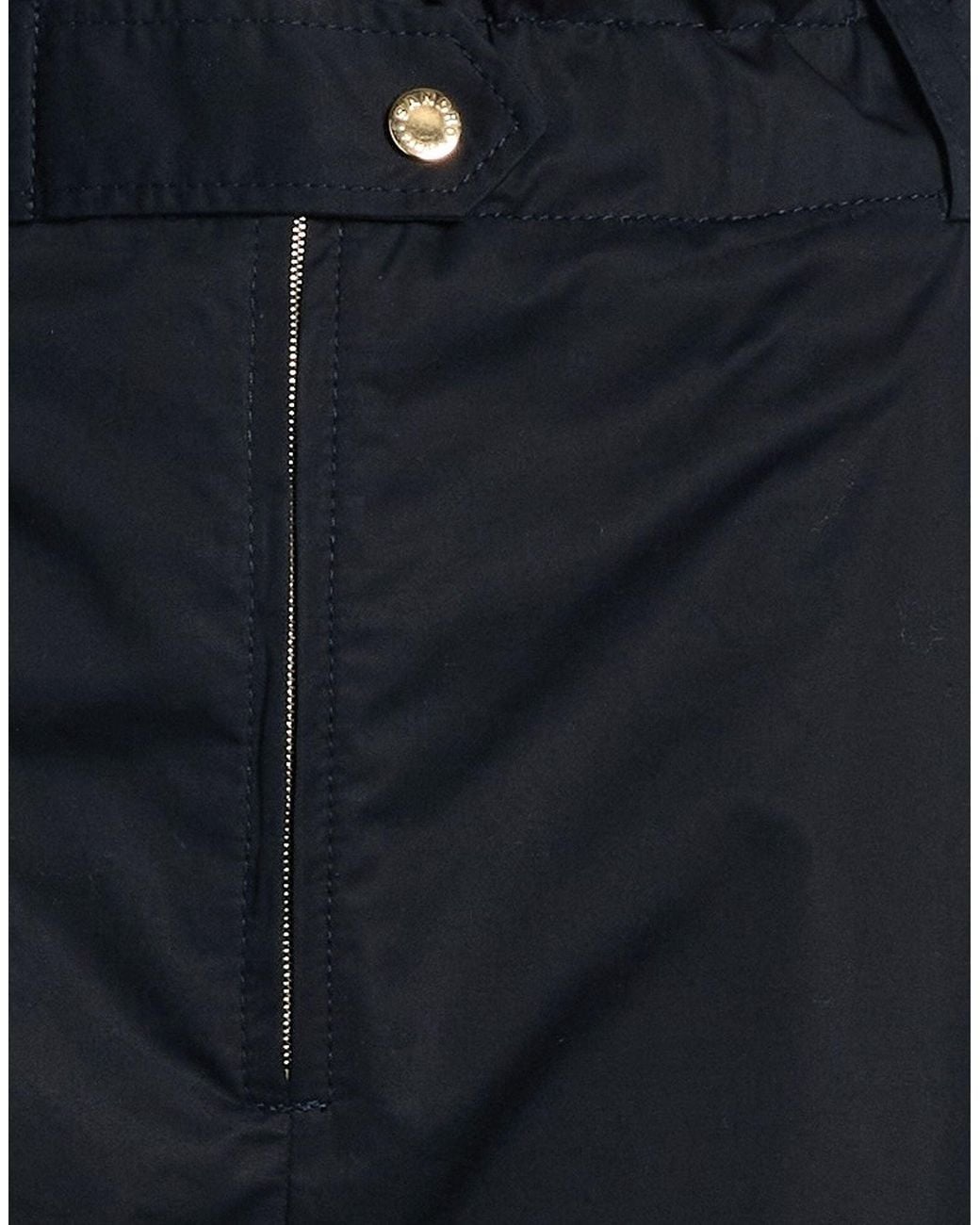 Sandro Blue Midnight Pants Cotton