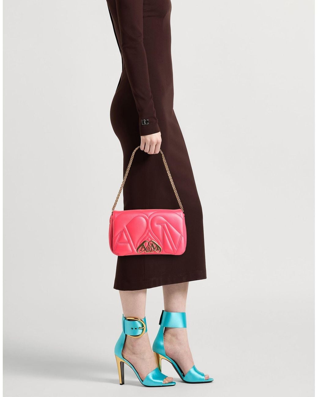 McQueen Pink Handbags